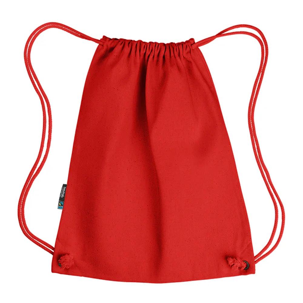 Neutral Plain Gym Drawstring Bag