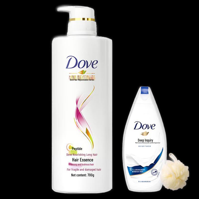 Dove Long Hair Nourishing Essence & Shower Set