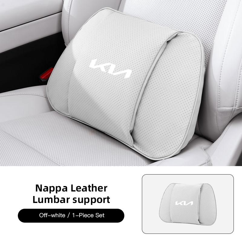 Car Headrest Neck Pillow Lumbar Cushion Set Breathable Soft For KIA K3 Sportage Carnival K5 Seltos Pegas KX1 EV5 Sonet EV6 K4 K8