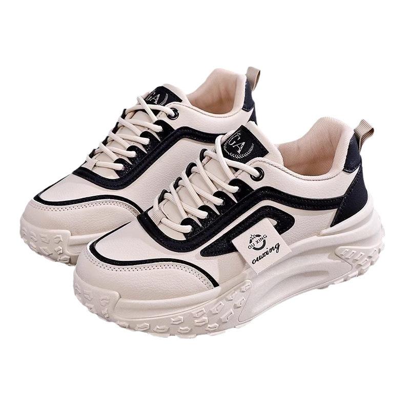 Popular Dad Shoes Children's Spring Platform 2025 New Internet Celebrity Leisure Sports Women's Shoes Autumn Student Running Shoes