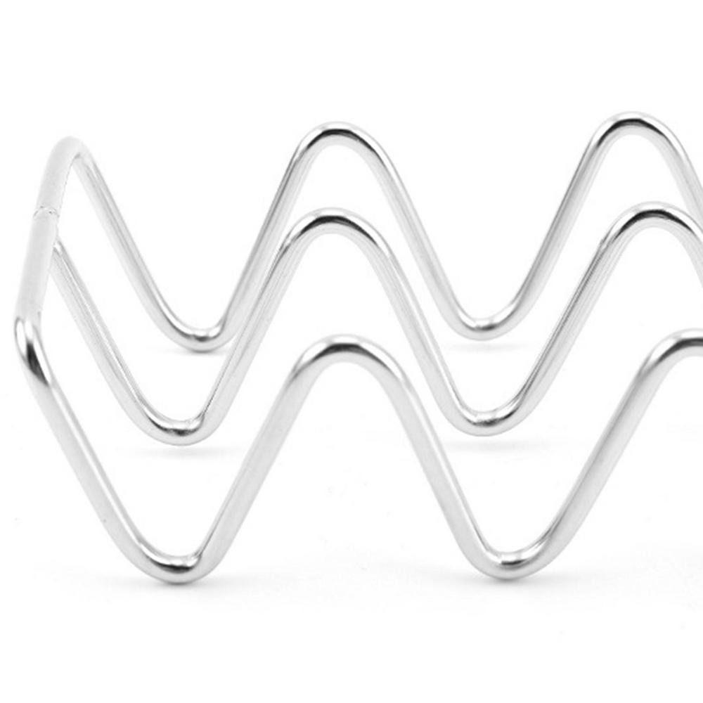 Stackable Taco Holder Stand Wave Shaped Tray Plate Portable Taco Shell Stand  Oven