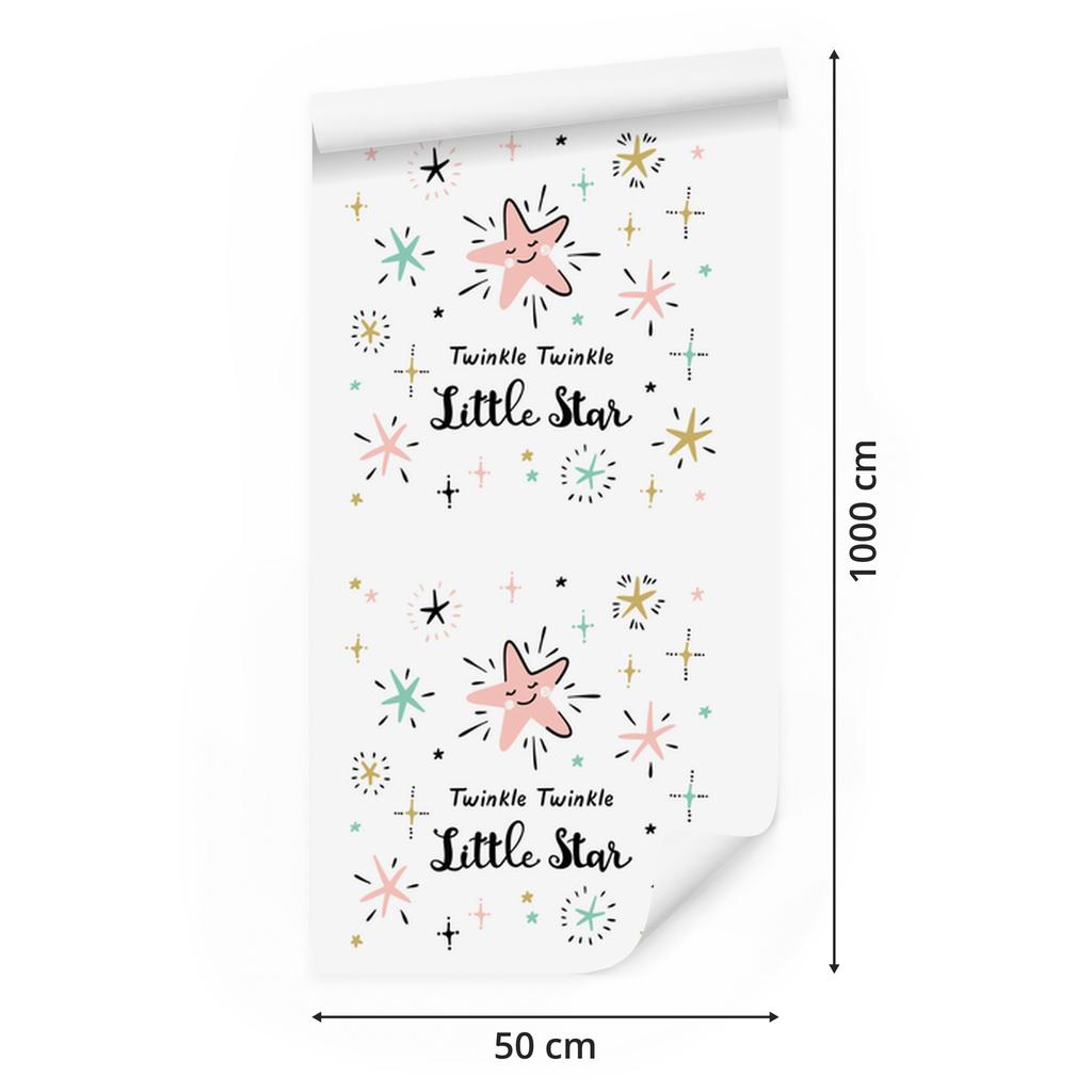 Beautiful Stars Wallpaper for Living Room and Bedroom 50x1000