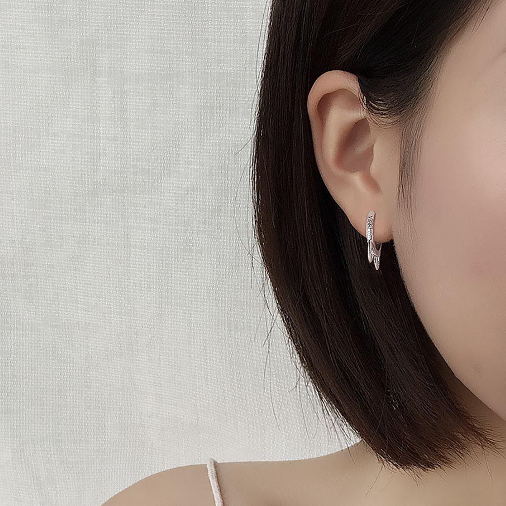 Exquisite Copper Girls Korean Party Cat's Paw Earring Ear Buckle Fashion Jewelry Cat Stud Earring