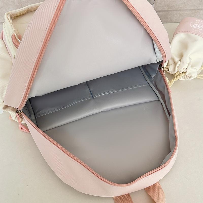 School Bag High Value Soft Girl Ins Cute School Bag Ins Milk Whirring Children Mini Backpack Female