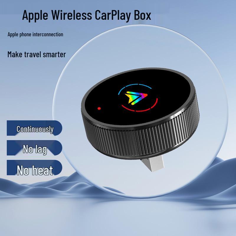 Wireless CarPlay Box: Convert Wired CarPlay to Wireless for Apple & Android Auto