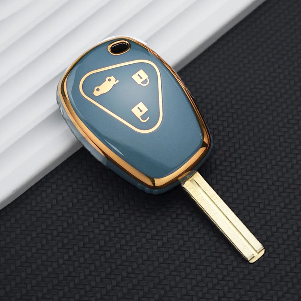 For Renault Dacia Master Kangoo Clio Modus Twingo For Nissan Kubistar Primastar For Opel Vivaro Tpu Car Key Case Cover Shell Fob