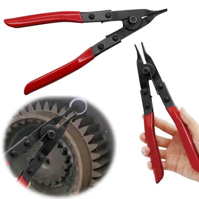 Convenient Removal and Installation of Circlips Flat Type Circlips Pliers Built-in Spring Assisted Removal Maintenance Tools