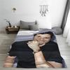 Chayanne Singer Knitted Blankets Fleece Soft Throw Blanket for Car Sofa Couch Bedspread