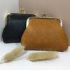 New Retro Ladies Money Key Earphone Wallet Women Small Coin Purse Candy Color Girl Coin Storage Bags Pouch