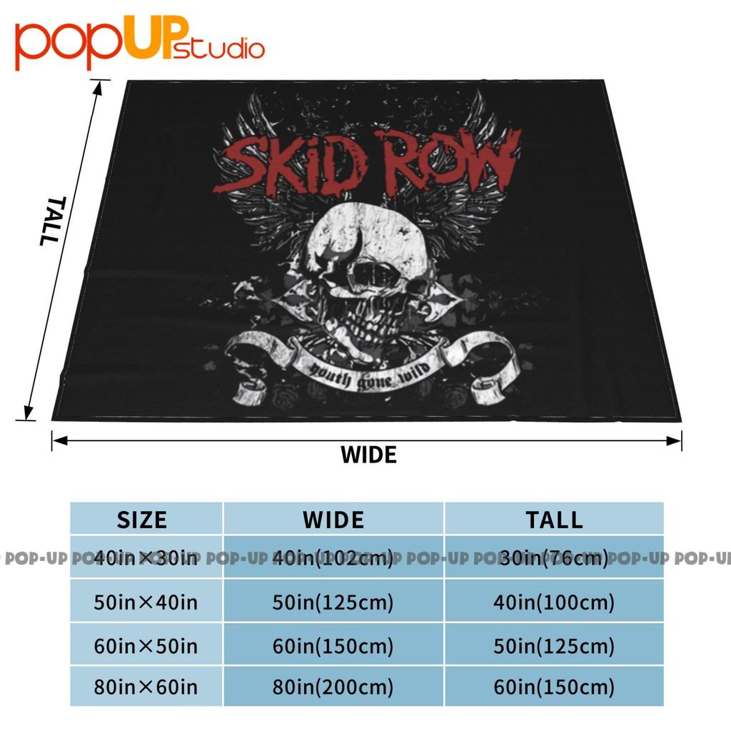 Youth Gone Wild Skid Row Ultra-Soft Blanket Quilt Winter Sofa Cover Bed Covers