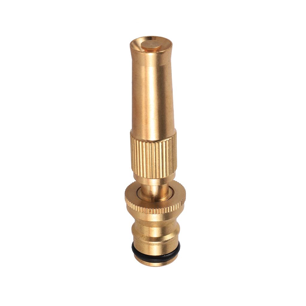Garden Irrigation Spray Gun Adjustable Brass Sprinkler Garden Hose Sprinkler Car Washing Lawn Flower Bed Watering Water Gun