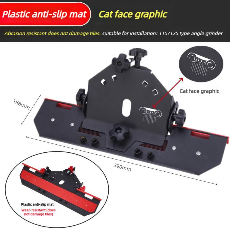 45 Degree Angle Grinder Multifunctional Oblique Trimming Chamfer Bracket Cutting Tool Angle Ceramic Tile Chamfering Machine