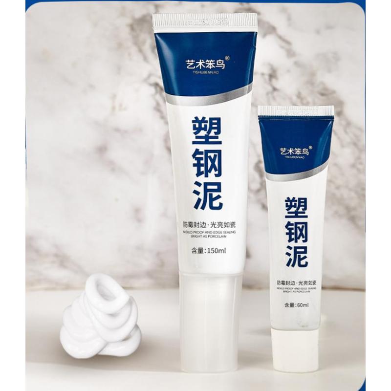 

Герметизация стыков, устойчивая к плесени, герметизация кромок, керамический клей для кухни, ванной, туалета, раковины, водонепроницаемый герметик для пластика, стали, грязи 60ml