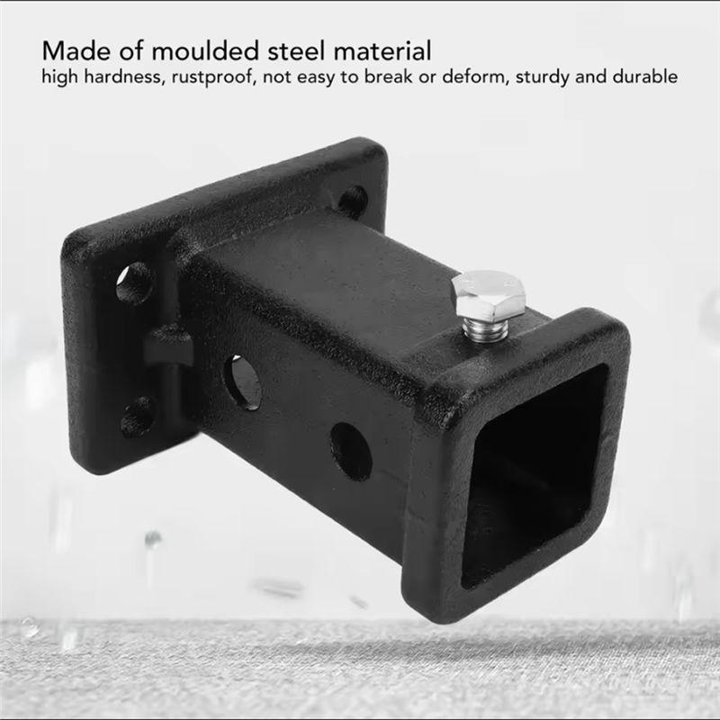 Premium 2In On Receiver Tube Universal Trailer Hitch Receiver Adapter For Pickup Trucks On Trailer Receiver Tube Car Accessories
