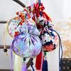 Sachet Bag Portable Traditional Chinese Style Hanging Bags with Tassel Pouch Printing Pattern Pocket Party Favor