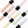 Cinturino in Silicone Popolare per Apple Watch 42/44/45mm Smartwatch Sportivi e per il Tempo Libero
