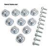 20Pcs/Set Skid Plate Washer Easy Installation Rust-proof Car Accessories UTV Skid Plate Washer Bolt 7556065 7518529 for General Ranger