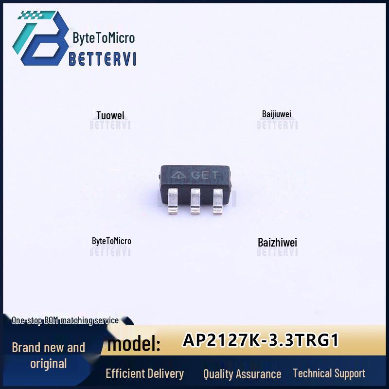 

Original AP2127K-3.3TRG1 SOT-23-5 Linear Regulator (LDO)