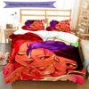 KPOP Hunter 3pcs Bedding Set Duvet Cover Closure Includes 1 Duvet Cover & 2 Pillowcases for All Seasons Bedroom Home Dorm Decor