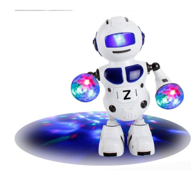 Interactive Musical Dancing Robot Drum Toy For Kids With Colorful Lights And Sounds