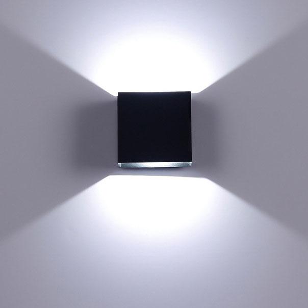 Stock Available Waterproof LED Lights Outdoor Garden up and Down Wall Lamp Outdoor Sconces Light