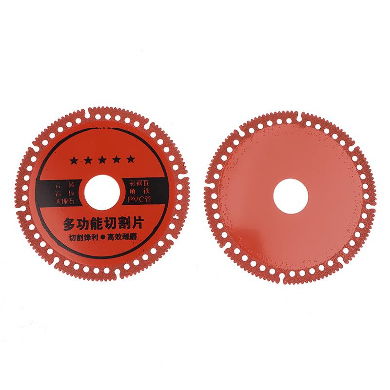 2Pcs Turbo Diamond Saw Blade Cutting Disc Porcelain Tile Ceramic Angle Grinder Tool