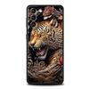 Leopard Print Phone Case for Samsung Galaxy S24 S23 S22 S20 S21 FE Ultra S10 S10E S9 S8 Plus 5G Silicone Cover Fundas Capas Bag