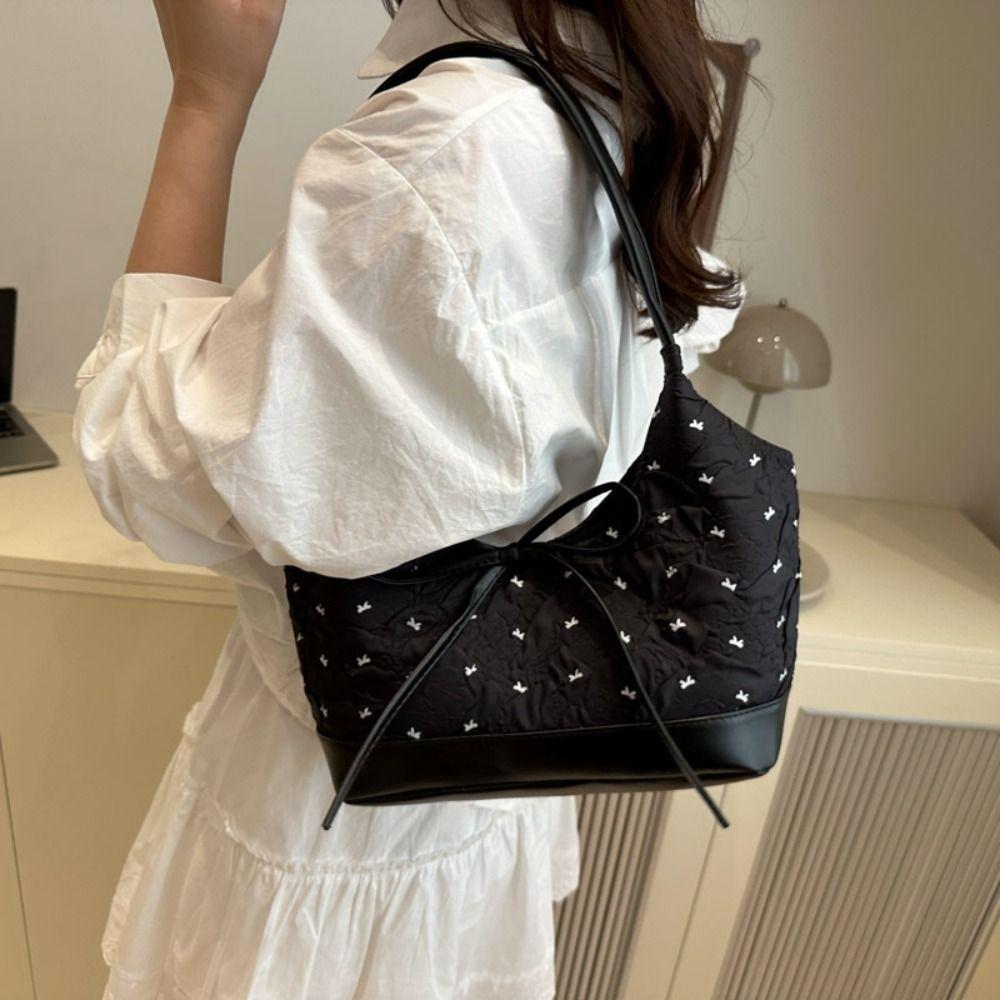 Sweet Underarm Bag French Tote Bag Trendy Armpit Bag  Ladies