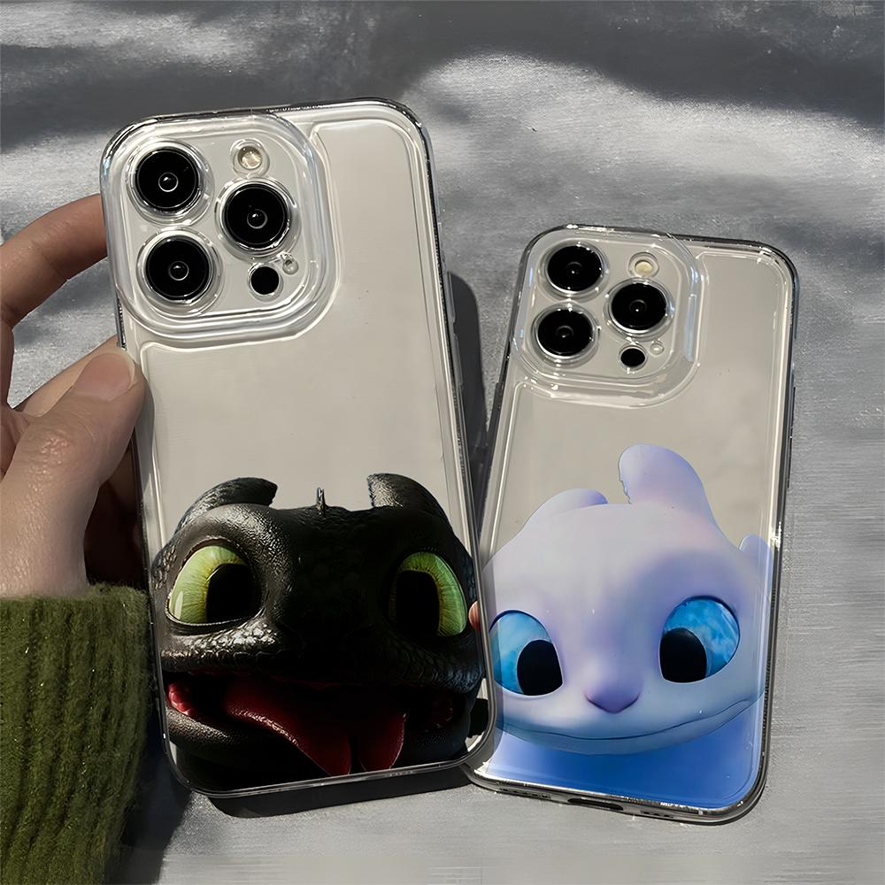 HOT Lovely Toothless Fury Dragon New Phone Case For iPhone 17 16 16e 15 14 13 12 11 Mini Pro Max X XR XSMax 7 8 Air Plus