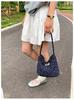Korean INS-Style Canvas Shoulder Bag: Artistic Handbag for Women