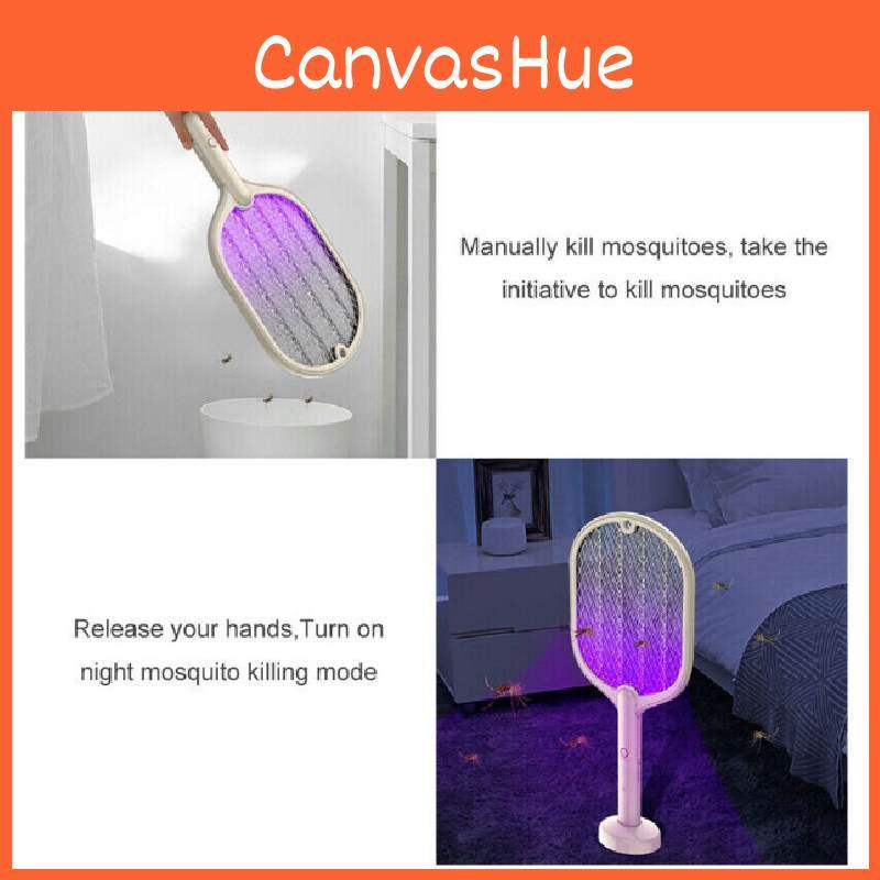 Innovative Usb Rechargeable Electric Mosquito Swatter Dual Function Mosquito Lamp