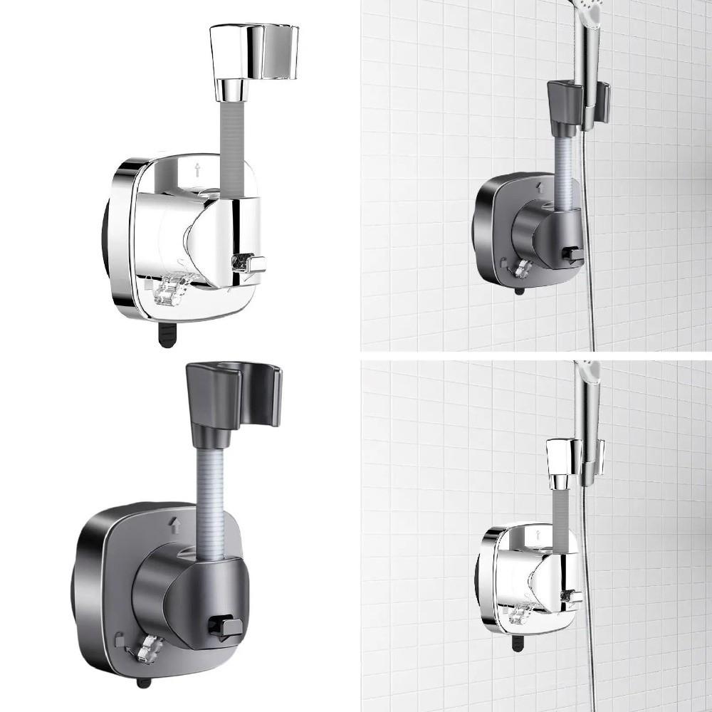 Suction Cup Suction Cup Shower Head Holder Wall Mounted Shower Fixed Base  Bathroom Supplies