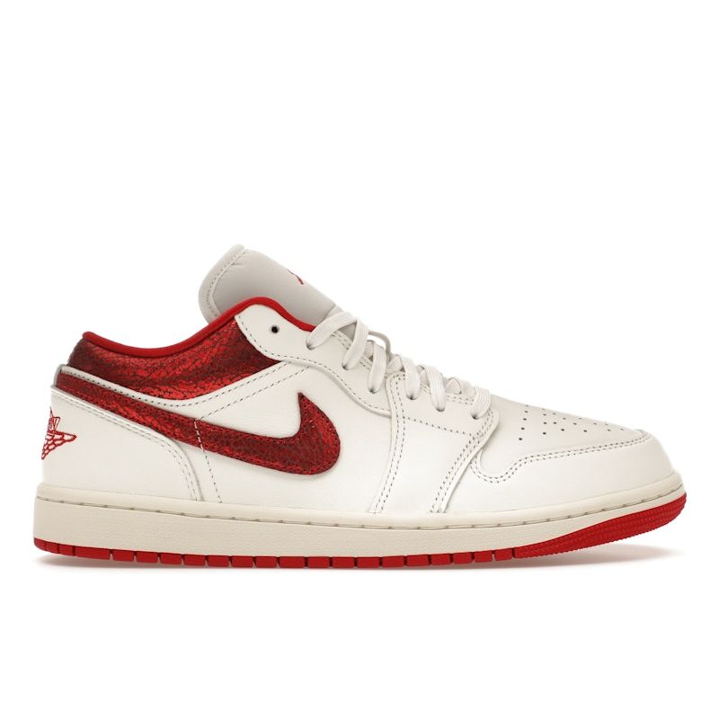 

Женские кроссовки Air Jordan 1 Low Ruby Cream Sail Varsity-Red HJ9338-106 43