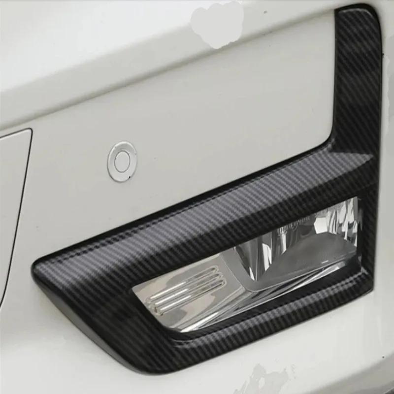 For Nissan X-Trail X Trail T32 Rogue  2017 -  ABS carbonfiber front Rear Fog Light Lamp cover Foglight Decoration Cover Trim