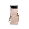 In samsung z flip1/1 generation mobile phone case shell pattern crossbody zflip1 folding all-inclusive guarantee f1111