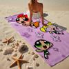 Power Police  Adventure Beach Towel, Super Soft Microfiber, Gift for Her/Him, Birthday, for Pool, Beach, Travel, Home Decor Fan Gifts