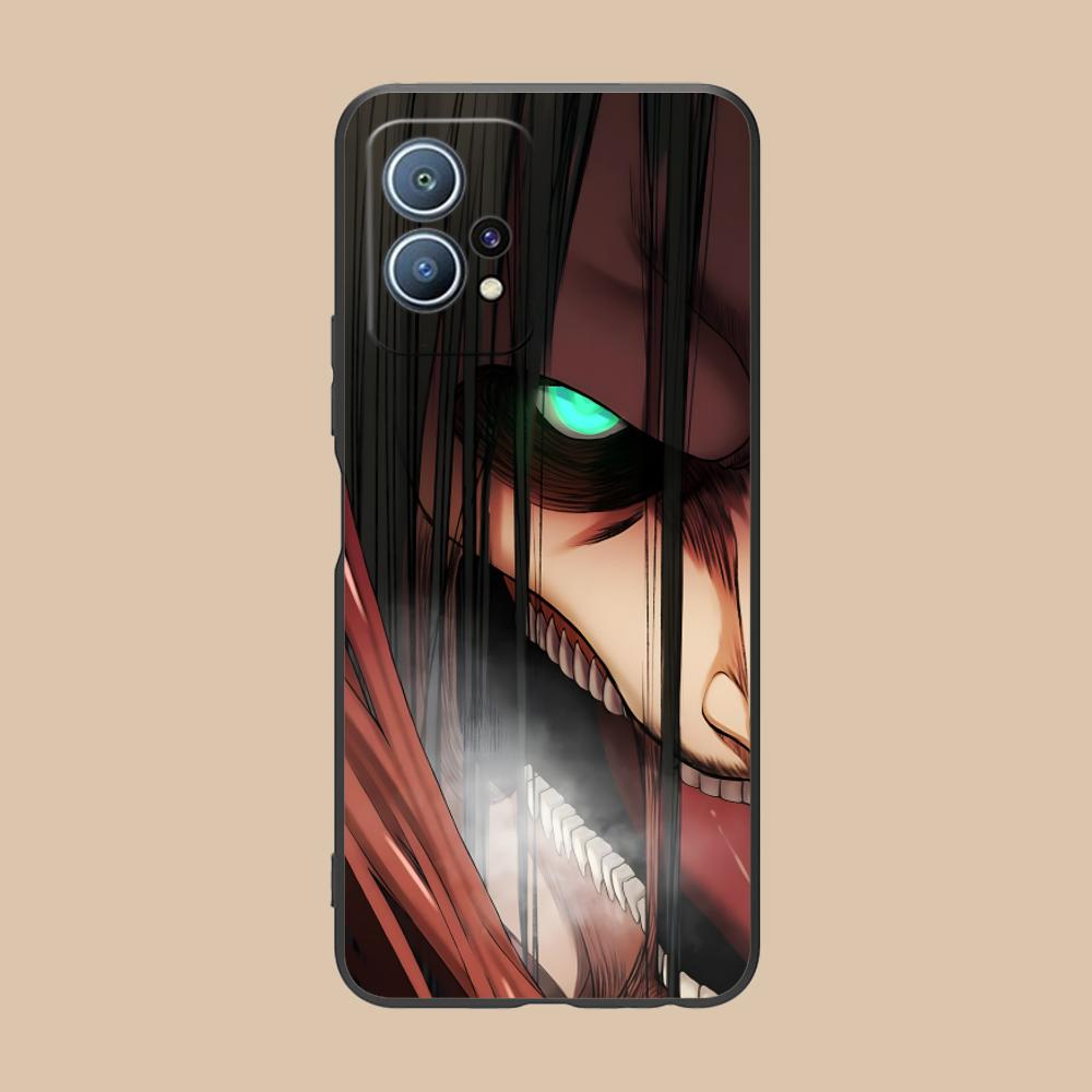 AOT Eren Yeager Matte TPU Mobile Phone Case for Huawei P60 P50 P40 P30 P20 P10 P9 P8 Pro Lite Plus Colorful Printing Cover