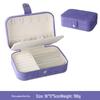 Double Layer Large Capacity Flannel Jewelry Box for Earrings, Necklaces, and Rings