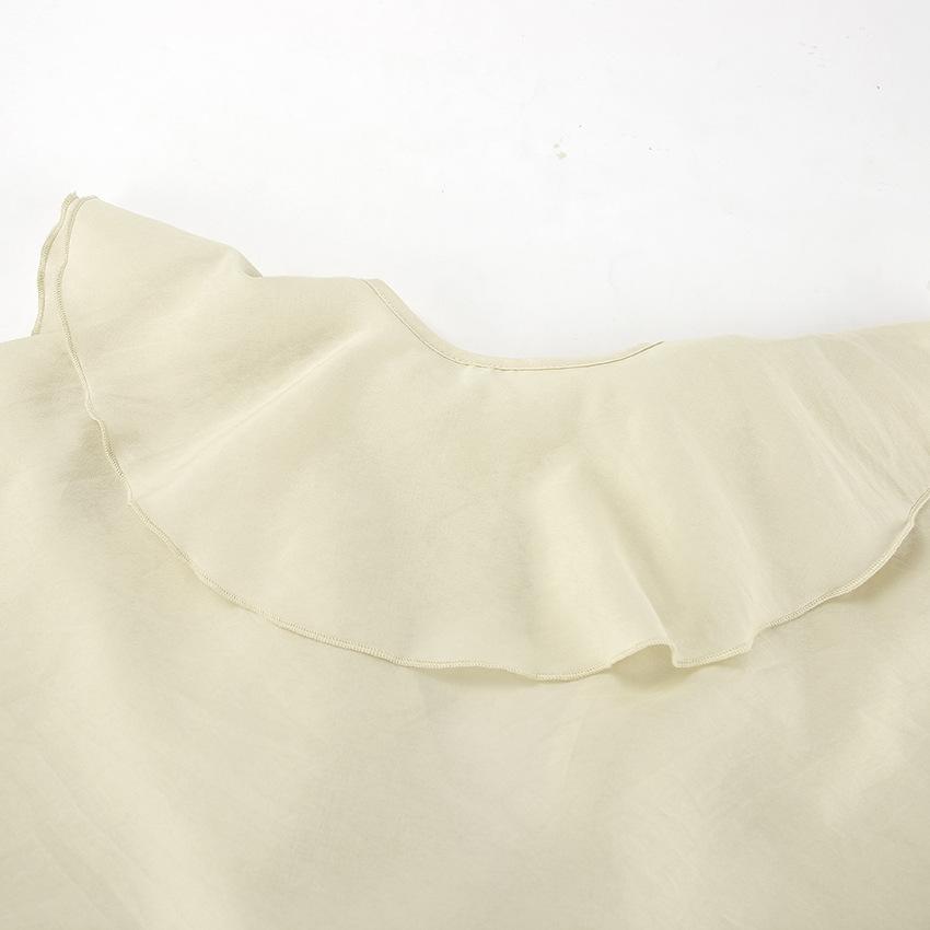 Women's Spring and Summer Design Ruffle Fashion Casual Tie Cardigan Top Shorts Suit