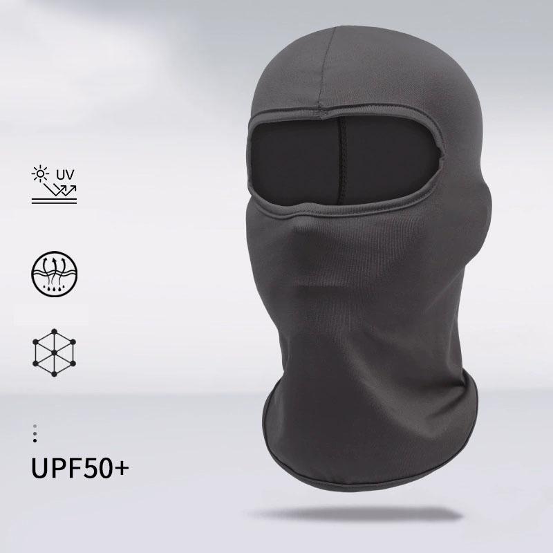 1 Pieces/Quick-dry Balaclava Sports Full Face Mask Soft Breathable Beanies Cycling Helmet Liner Running Hiking Fishing Hood Caps
