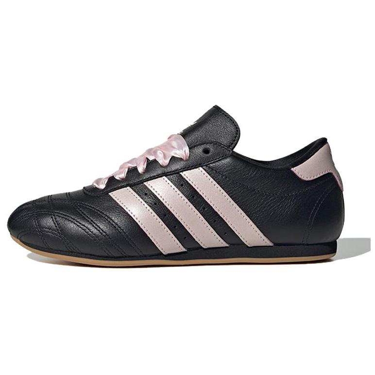 Adidas Originals Taekwondo Comfortable Versatile Non-Slip Durable Low-Top Lifestyle Casual Shoes Women Sneaker Black JS1615