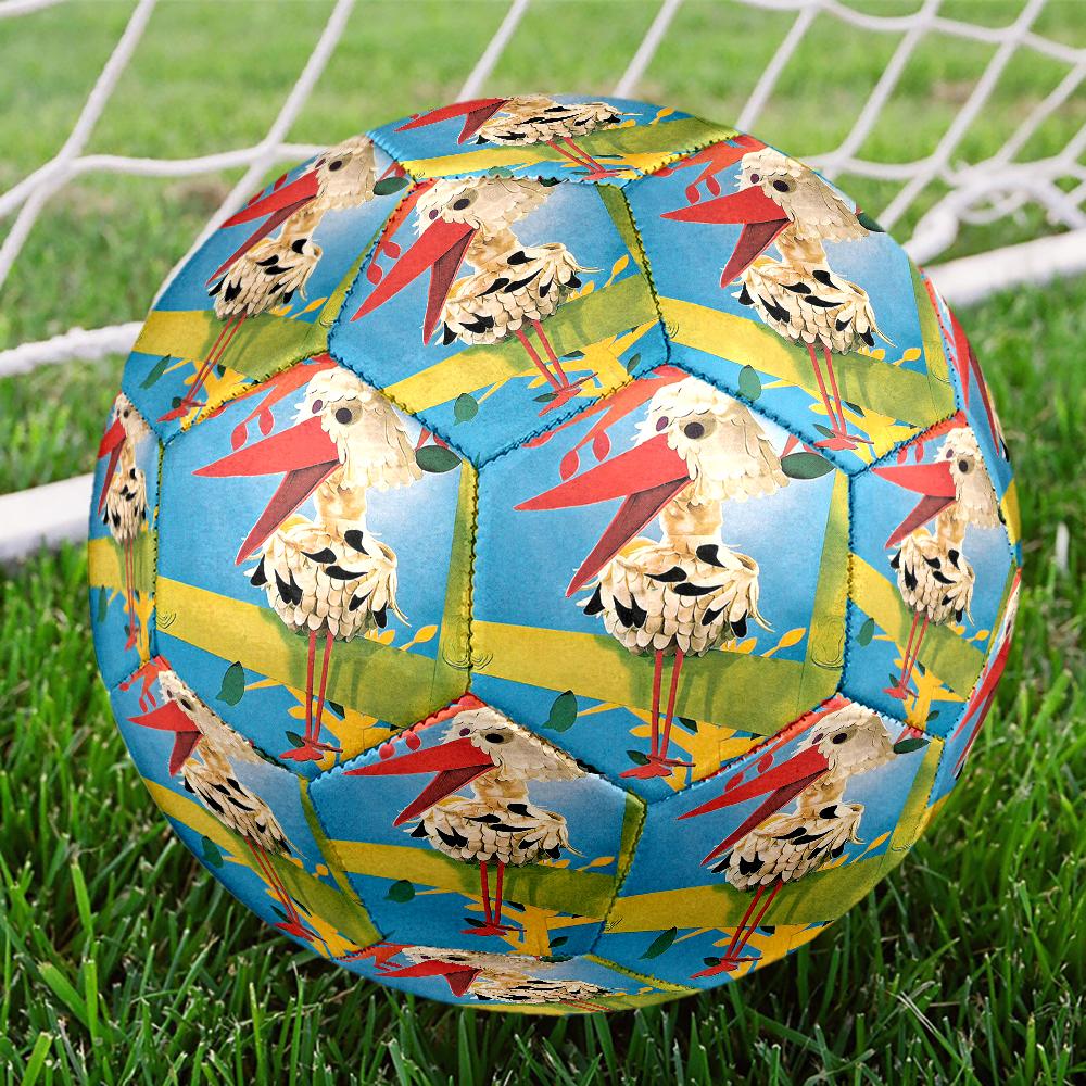 De Fabeltjeskrant Theme Size 5 Soccer Ball, Suitable for Both Indoor and Outdoor Matches, a Gift Suitable for Everyone.