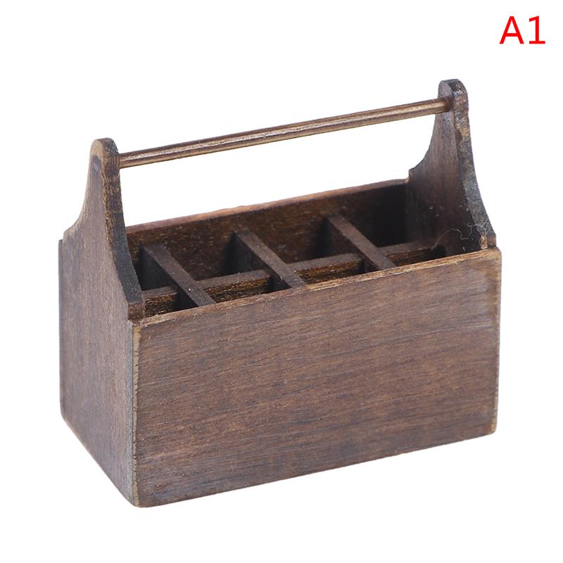 Mini Repair Tools Simulation Toolbox Model Toys for Doll House Decoration 1/12 Dollhouse Miniature Accessories