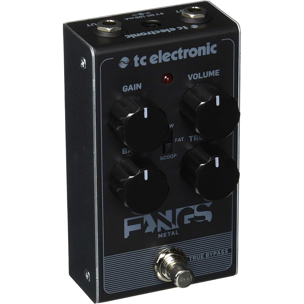 TC Electronic Analog Distortion Pedal Guitar Effector Analog Circuit Design Hard Distortion Simpl...