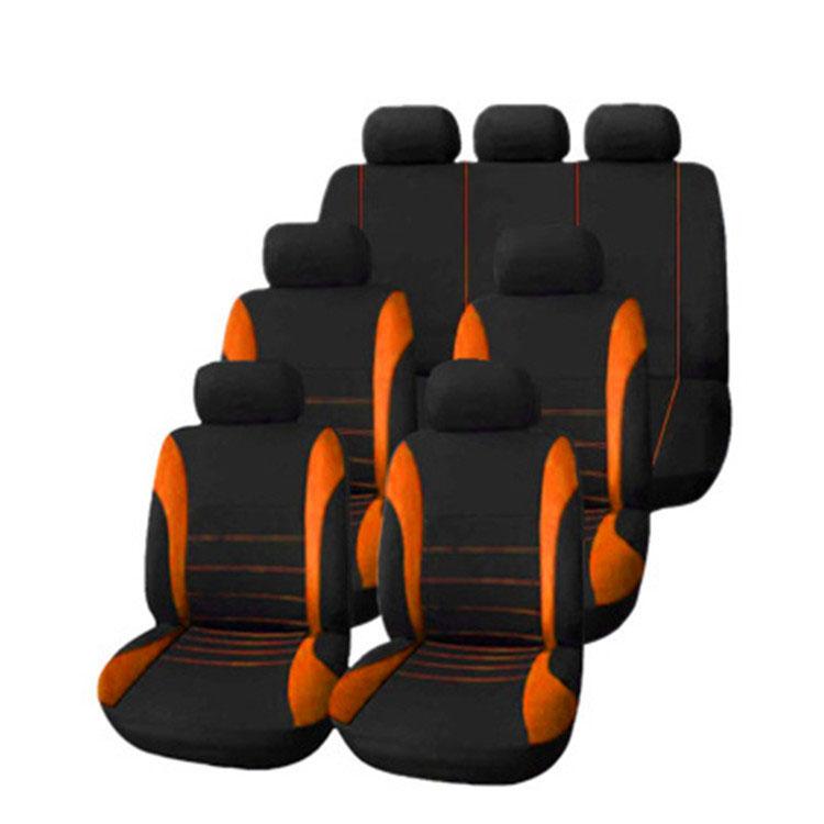 1 Sitz/2 Sitze/5 Sitze/7 Sitze/8 Sitze Luxus Universal Komplettset Autositzbezüge Sitzdekoration Rücksitzbezug Vorne Autokissen Schutzhülle