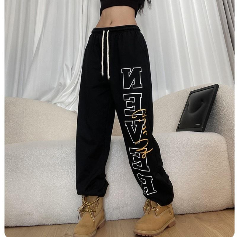 Women's Street Dance Hip Hop Loose Sport Pants Spring Summer Casual Clothing for Kids