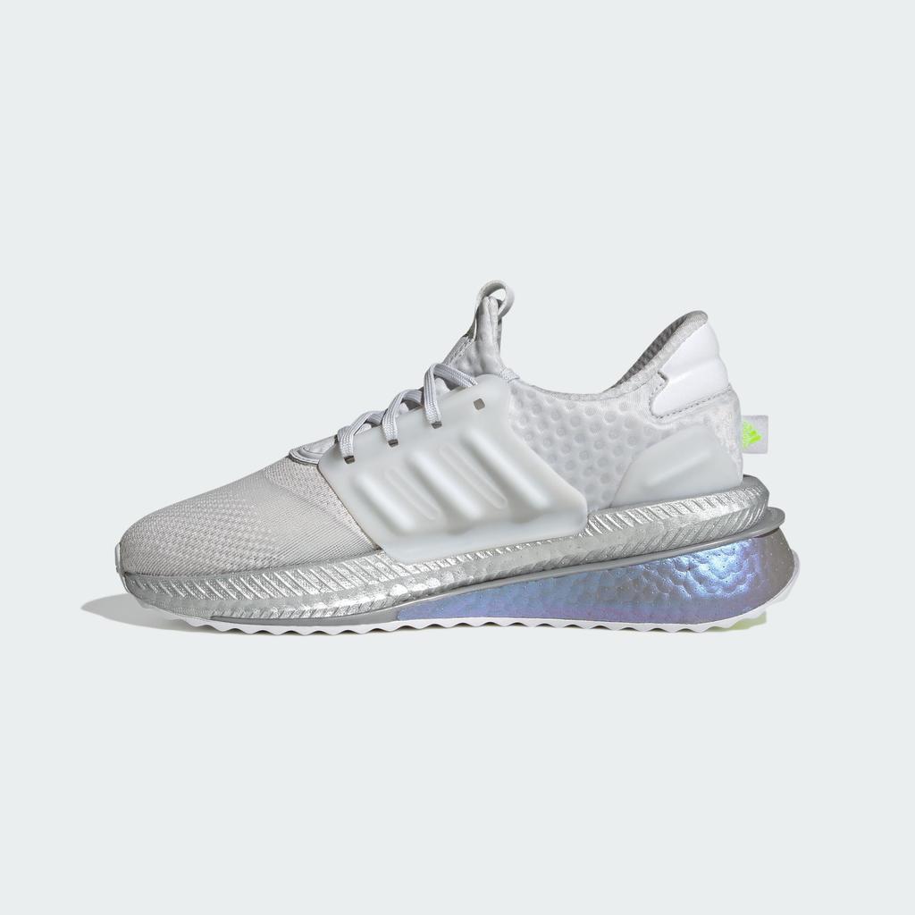 Adidas LZY10 Dash Metallic Størrelse cm Damesko X_PLRBOOST Sneakers, Grå/Fottøyhvit/Sølv (ID9587), 24.0