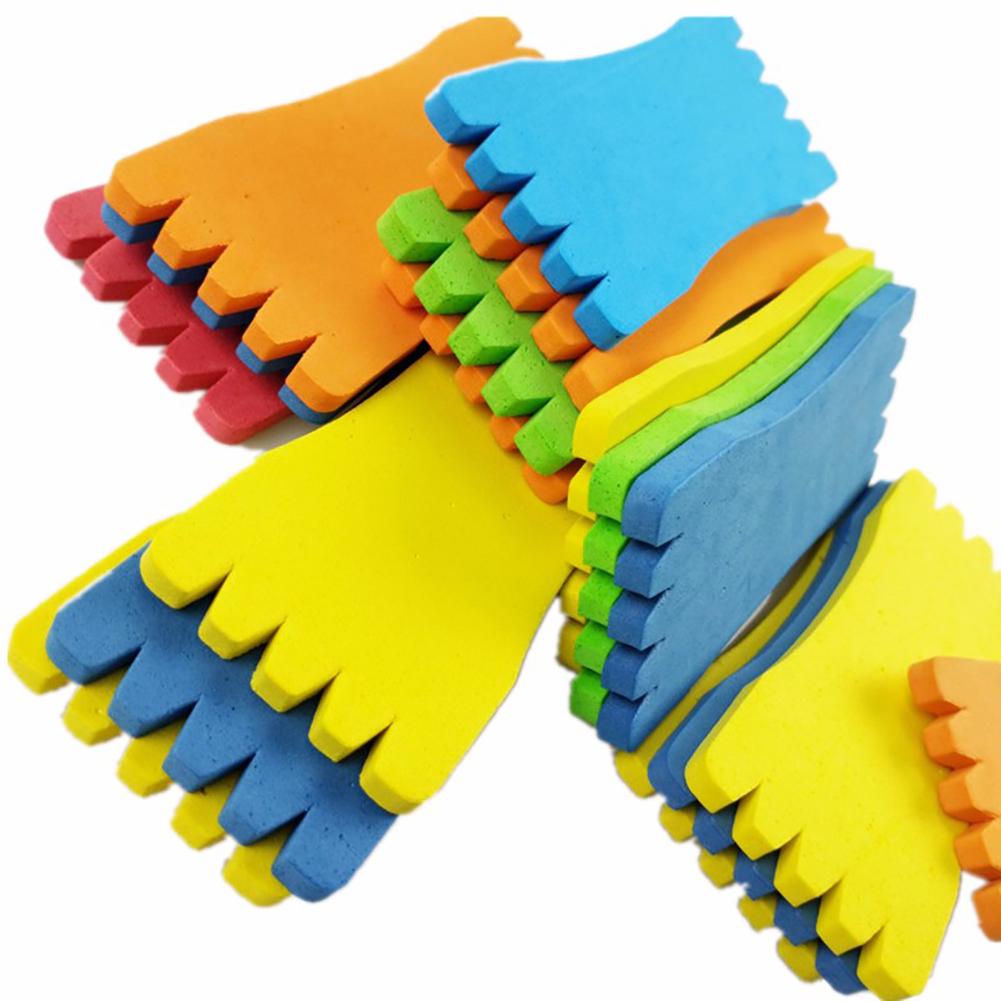 1 pezzo di filo da pesca in schiuma, filo di avvolgimento, 10 bobine di bordo piatto, bobine, attrezzatura da pesca