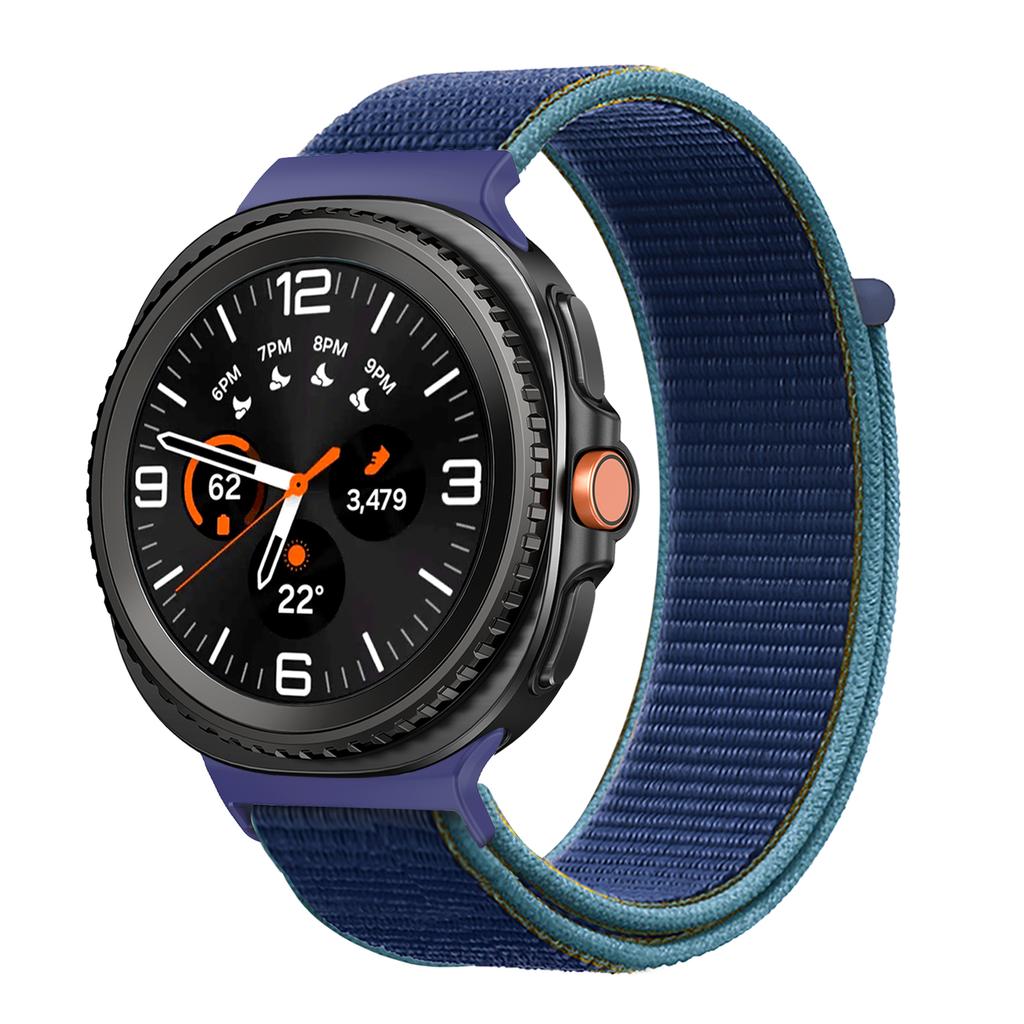 Nylon Strap for Samsung Galaxy Watch 8 44mm 40mm Watch8 Classic Elastic Woven Adjustable Watchband Bracelet Sport Correa