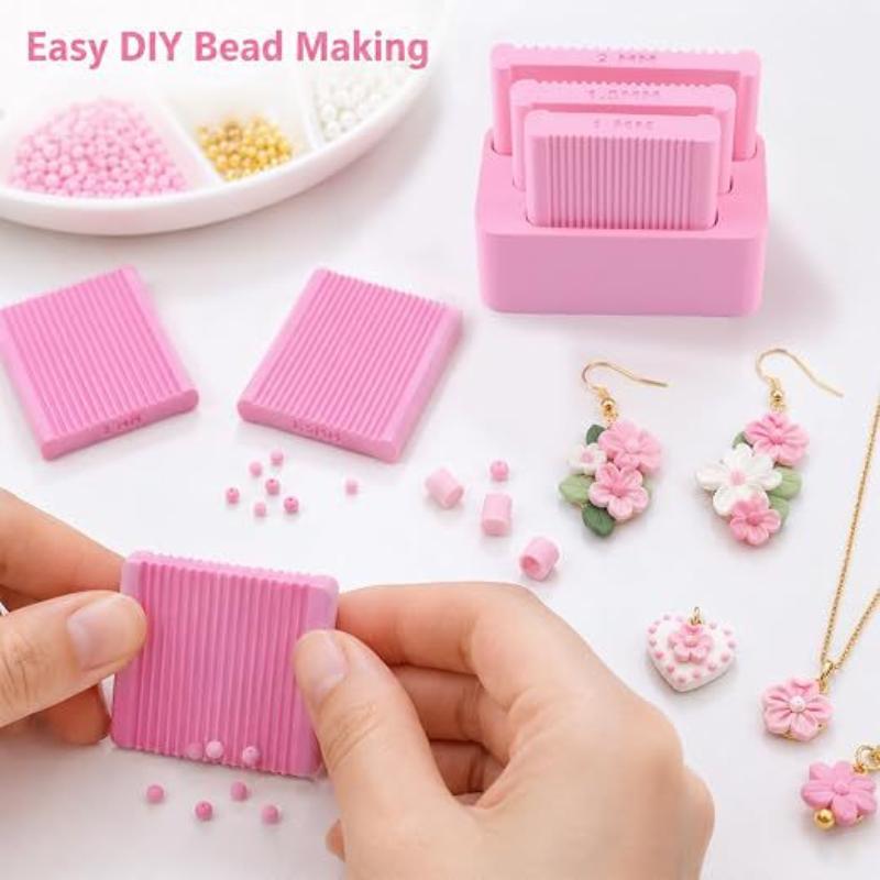 Narzędzie do ręcznego formowania kulek z gliny 2 w 1, 1&1,5&2 mm, do kwiatów żelowych 3D, do druku 3D, wielokrotnego użytku, do kształtowania koralików